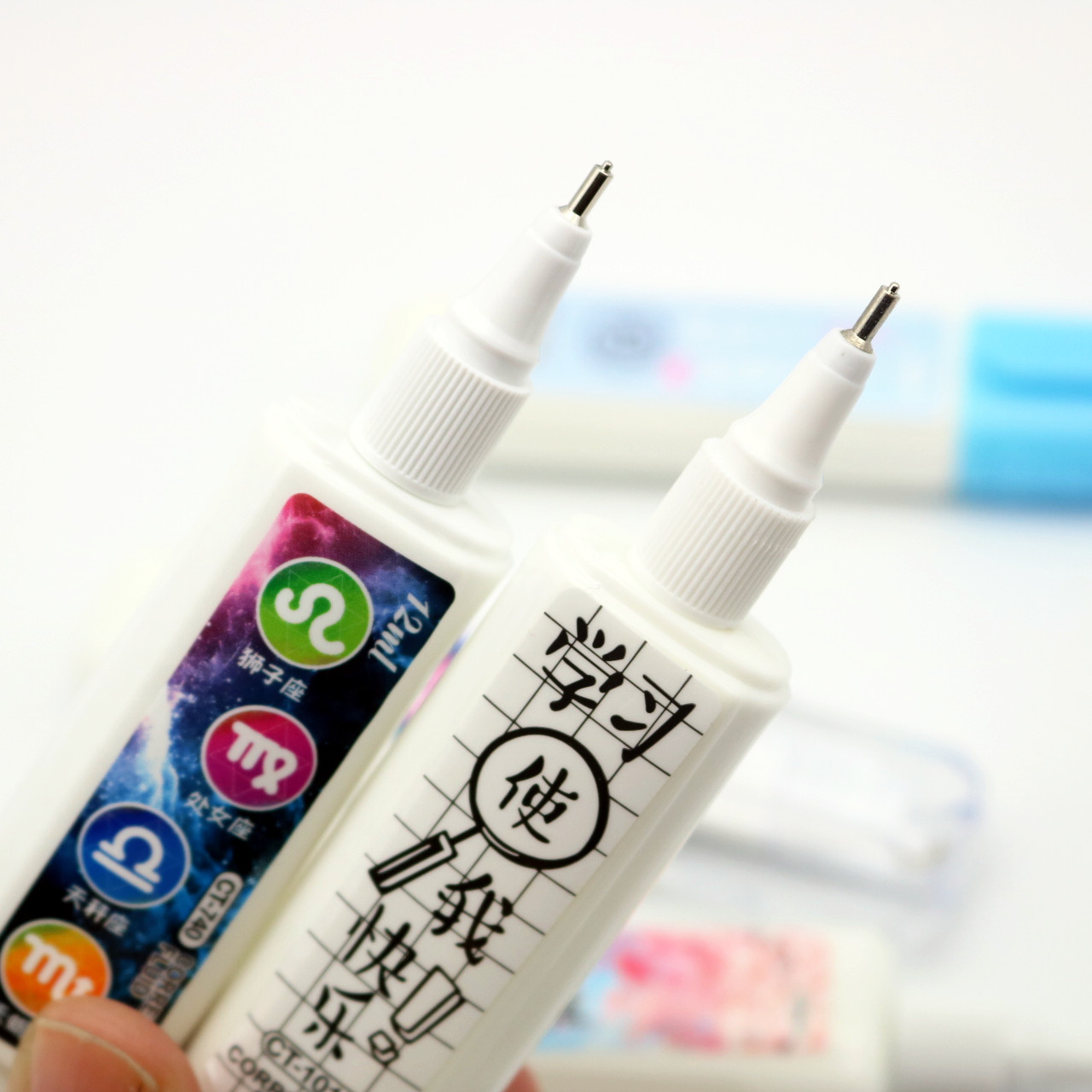 Wholesale Cartoon Steel Head Correction Fluid Correction Fluid 12ml Learning Office Correction Fluid Student Stationery Wholesale Cartoon Steel Head Correction Fluid Correction Fluid 12ml Learning Office Correction Fluid Student Stationery