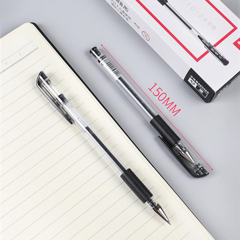 Deli Stationery 6600es Ball Pen 0.5mm Gel Pen Office 0.5 Carbon Pen Ball Pen Signature Pen Wholesale