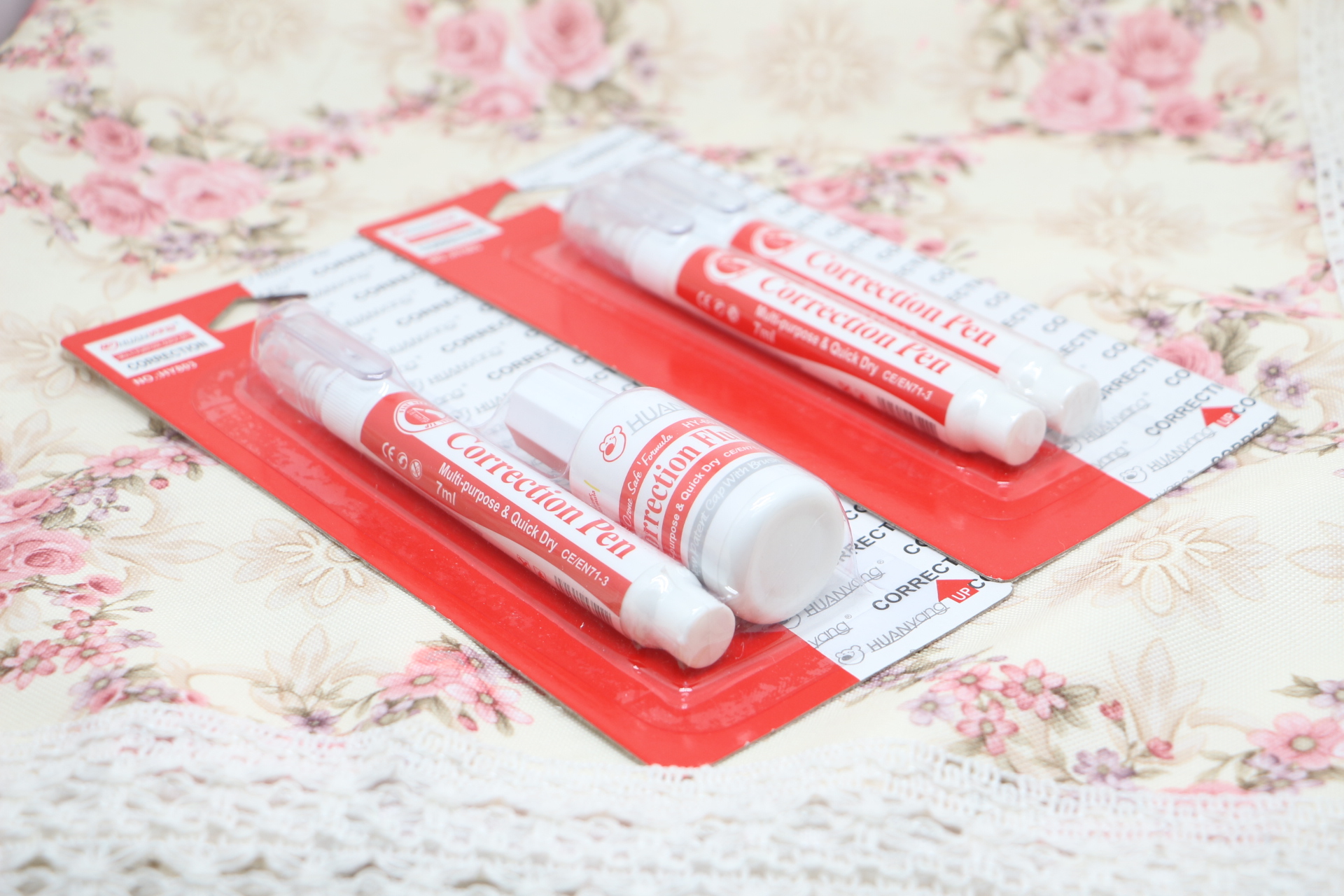 HUANyang nice price hot selling quick dry multi purpose 7ml correction pen fluid for school HUANyang nice price hot selling quick dry multi purpose 7ml correction pen fluid for school