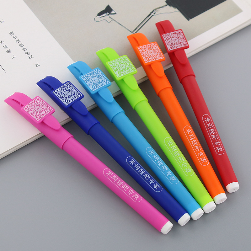 Gel Pen Advertising Customized Logo Signature Pen Customized Pen Printing Ball Pen Business Office Stationery Promotional Customized