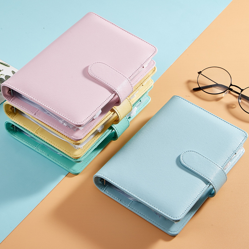 Amazon Macaron Notebook Shell Creative Journal Book Loose-Leaf Binder Journal Book A6 Notebook Notepad