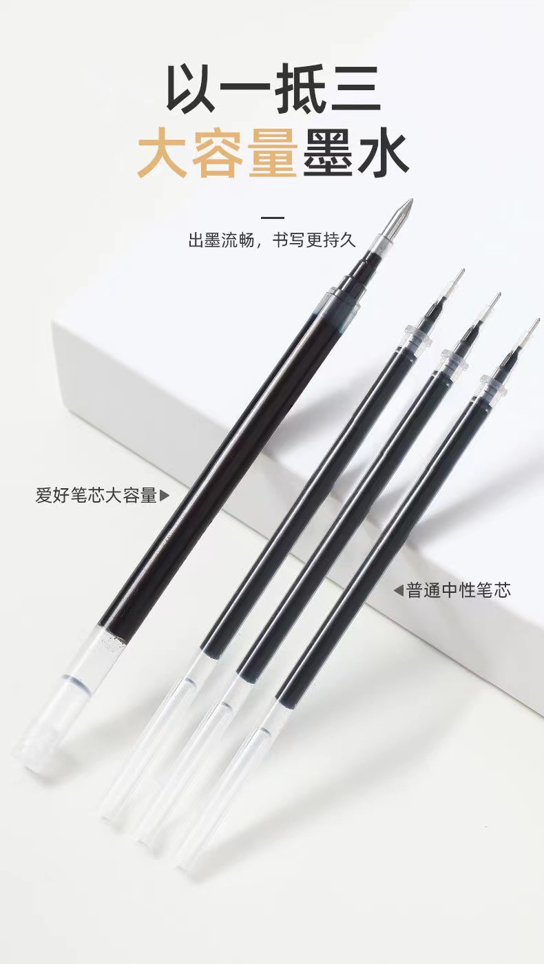 Hobby Gel Pen 0.35 0.5mm Black Signature Pen Ball Pen Carbon Pen Black Pen 12 PCs Office Supplies Wholesale Hobby Gel Pen 0.35 0.5mm Black Signature Pen Ball Pen Carbon Pen Black Pen 12 PCs Office Supplies Wholesale