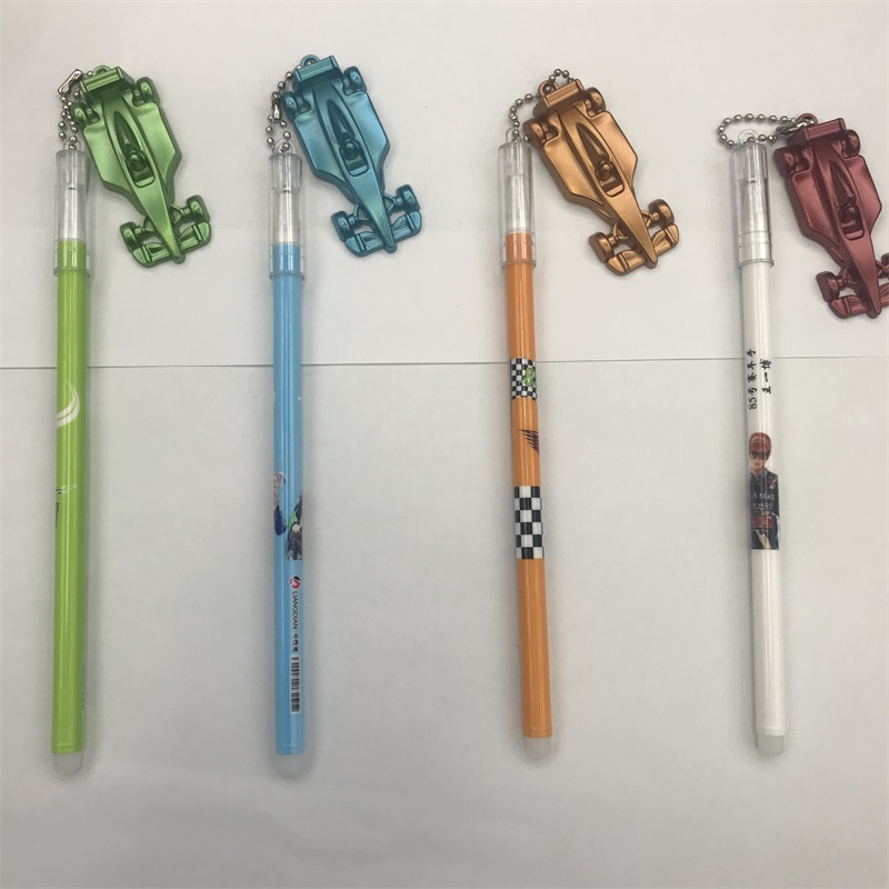 No. 58 Racing Driver Neutral Ball Pen Mo Yi Xiao Student Erasable Pen Grinding Magic Erasable Neutral Black Pen Office Supplies
