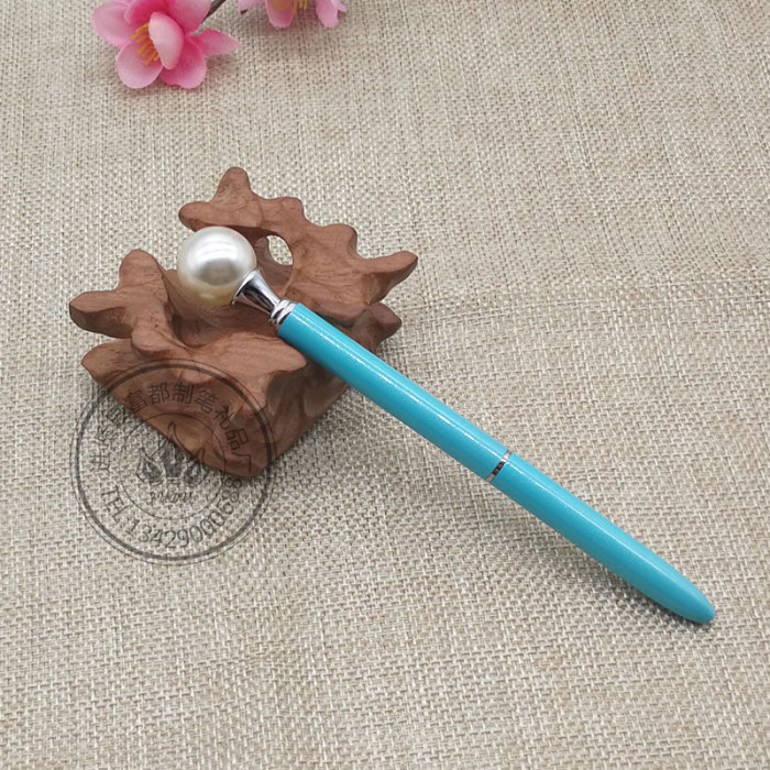 2017 new strange spot wholesale metal ball-point pen high-grade large pearl pen queen magic pole pen 2017 new strange spot wholesale metal ball-point pen high-grade large pearl pen queen magic pole pen