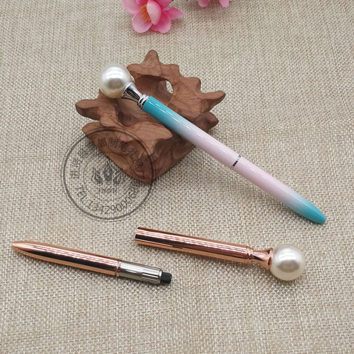 2017 new strange spot wholesale metal ball-point pen high-grade large pearl pen queen magic pole pen 2017 new strange spot wholesale metal ball-point pen high-grade large pearl pen queen magic pole pen