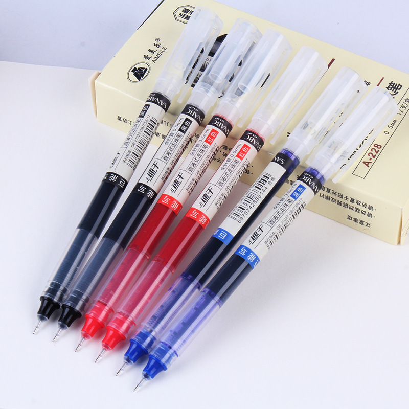 Roller Ball Pen Gel Pen Direct Liquid Type Treasure Bead Full Needle Tube Gel Pen Office Stationery 0.5mm Signature Pen Manufacturer Roller Ball Pen Gel Pen Direct Liquid Type Treasure Bead Full Needle Tube Gel Pen Office Stationery 0.5mm Signature Pen Manufacturer