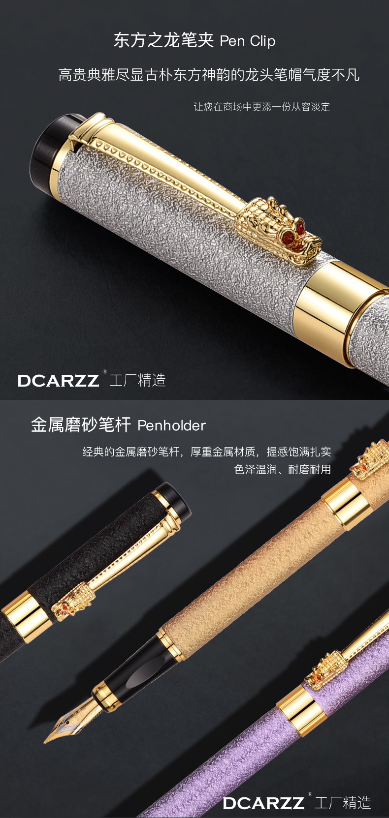 High-End Business Metal Roller Pen Ink Sac Pen Elementary School Student Roller Pen Gift Ball Pen Lettering Package Gift Box High-End Business Metal Roller Pen Ink Sac Pen Elementary School Student Roller Pen Gift Ball Pen Lettering Package Gift Box