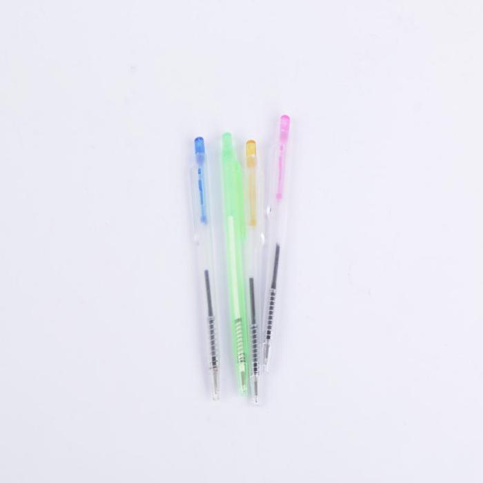 New novelty stationery commodity 10cm pressing the jump ball-point pen New novelty stationery commodity 10cm pressing the jump ball-point pen