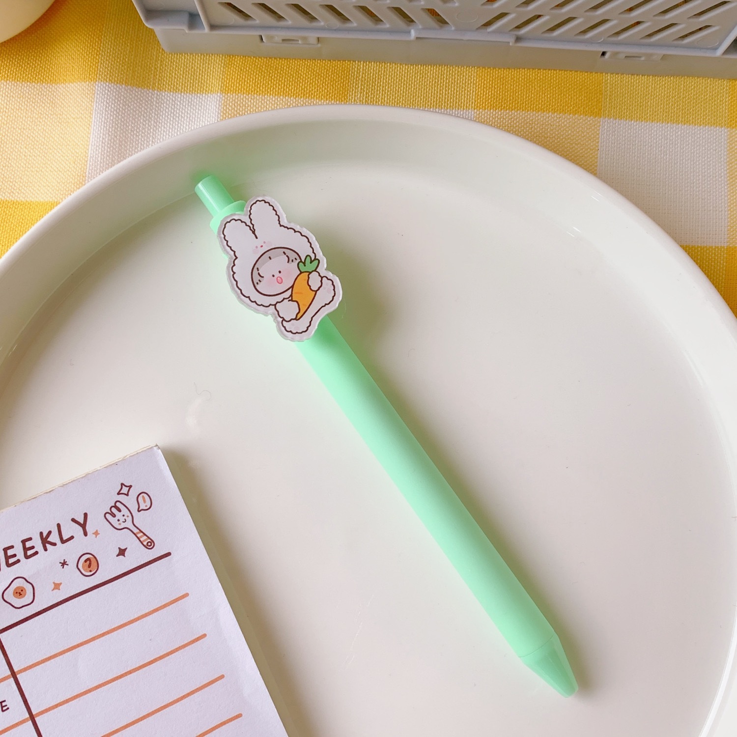 Tengyi Youpin Brush Question Press Gel Pen Cute Creative Black 0.5 Student Only Ball Pen Signature Pen Stationery