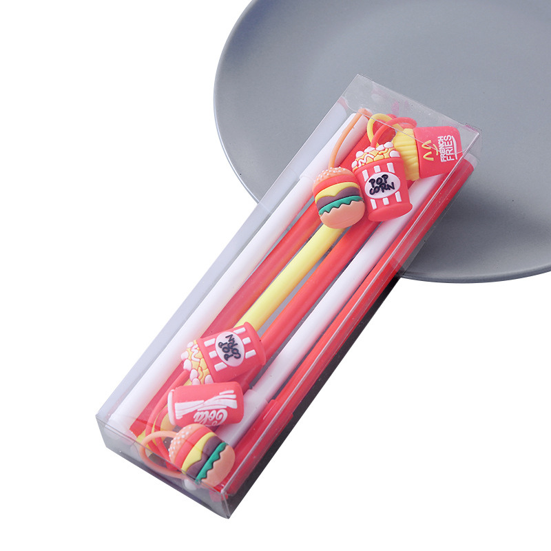 Cute Soft Glue Erasable Gel Pen Set 0.5 Rub Easy to Wipe Neutral Ball Pen Student Exam Signature Pen Small Gift