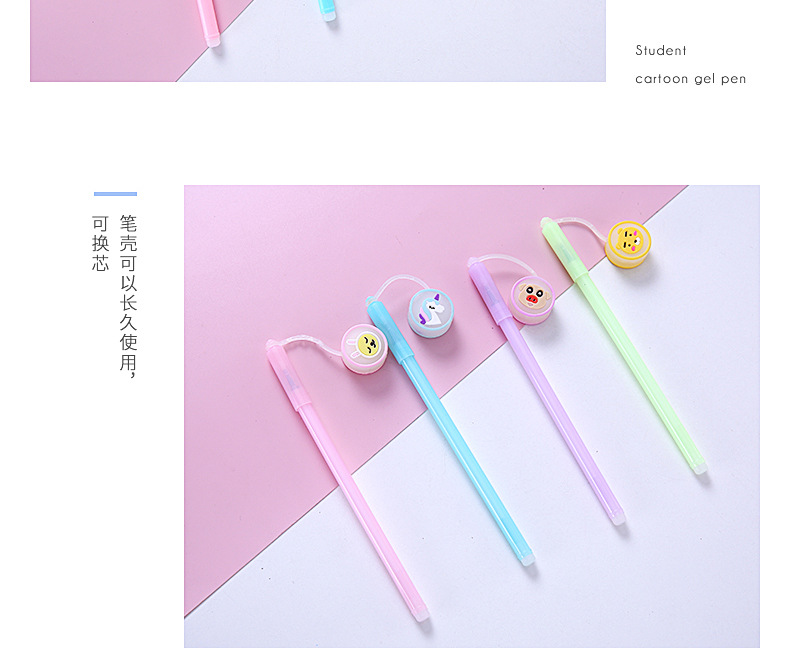 Cute Soft Glue Erasable Gel Pen Set 0.5 Rub Easy to Wipe Neutral Ball Pen Student Exam Signature Pen Small Gift Cute Soft Glue Erasable Gel Pen Set 0.5 Rub Easy to Wipe Neutral Ball Pen Student Exam Signature Pen Small Gift