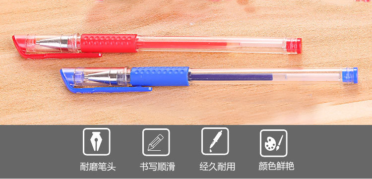 Gel Pen Ball Pen Signature Pen 0.5mm Bullet Black Red Blue Refill Office Study Exam Stationery Gel Pen Ball Pen Signature Pen 0.5mm Bullet Black Red Blue Refill Office Study Exam Stationery
