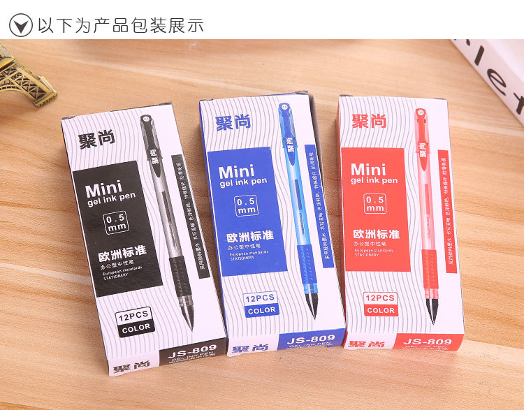 Gel Pen Ball Pen Signature Pen 0.5mm Bullet Black Red Blue Refill Office Study Exam Stationery Gel Pen Ball Pen Signature Pen 0.5mm Bullet Black Red Blue Refill Office Study Exam Stationery