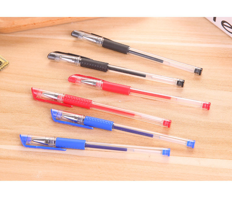 Gel Pen Ball Pen Signature Pen 0.5mm Bullet Black Red Blue Refill Office Study Exam Stationery Gel Pen Ball Pen Signature Pen 0.5mm Bullet Black Red Blue Refill Office Study Exam Stationery