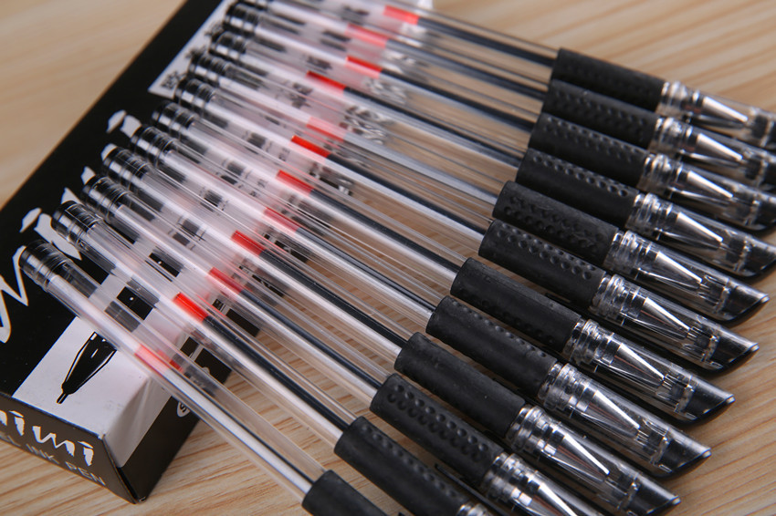 Gel Pen Ball Pen Signature Pen 0.5mm Bullet Black Red Blue Refill Office Study Exam Stationery Gel Pen Ball Pen Signature Pen 0.5mm Bullet Black Red Blue Refill Office Study Exam Stationery