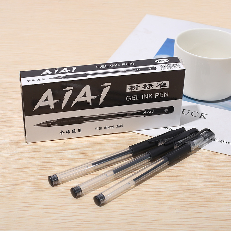 European New Style Exam Signature Gel Pen Teacher Student Replaceable Ball Pen Students' Supplies Ballpoint Pen Wholesale