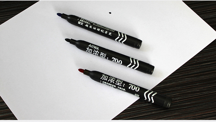 Black Marking Pen Boxed Marker Warehouse Packaging Ball Pen Oily Thick Head Large Capacity Office Stationery Black Marking Pen Boxed Marker Warehouse Packaging Ball Pen Oily Thick Head Large Capacity Office Stationery