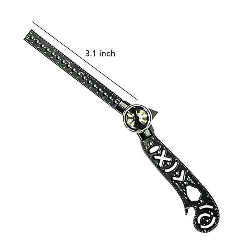 Hot Sale Drawing Compass Multifunctional Drawing Ruler Creative Magnetic Drawing Drawing Ruler Compasses