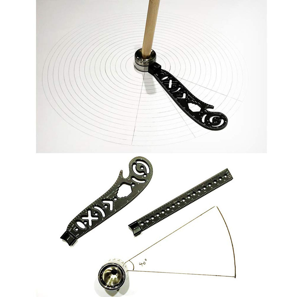 Multifunctional Drawing Ruler Cross-Border Hot Creative Drawing Tools Art Office Compasses with Magnetic Ruler Drawing Supplies Multifunctional Drawing Ruler Cross-Border Hot Creative Drawing Tools Art Office Compasses with Magnetic Ruler Drawing Supplies