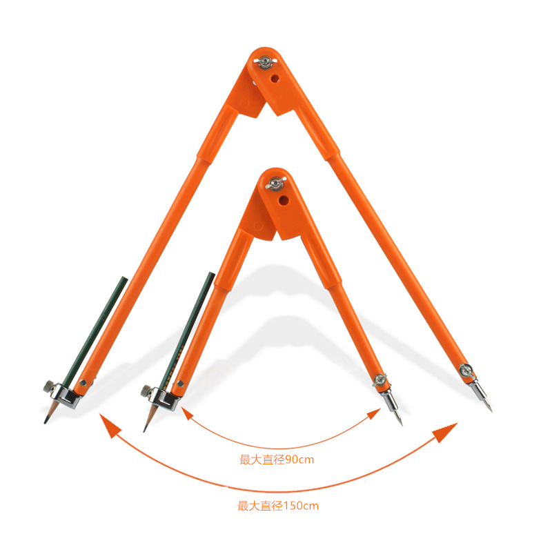 Carpenter&#039;s compasses rounder industrial large metal line gauge drawing tool