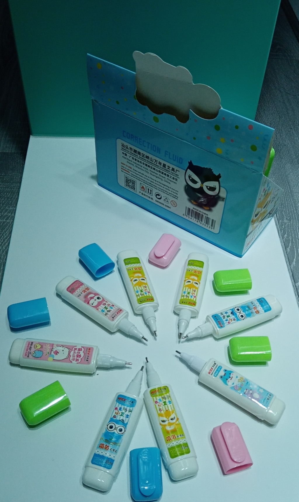 Correction Fluid Correction Fluid Correction Pen Wholesale Cute Primary School Student Correction Fluid Cartoon Safe Non-Toxic Quick-Drying Miscoating Liquid Correction Fluid Correction Fluid Correction Pen Wholesale Cute Primary School Student Correction Fluid Cartoon Safe Non-Toxic Quick-Drying Miscoating Liquid