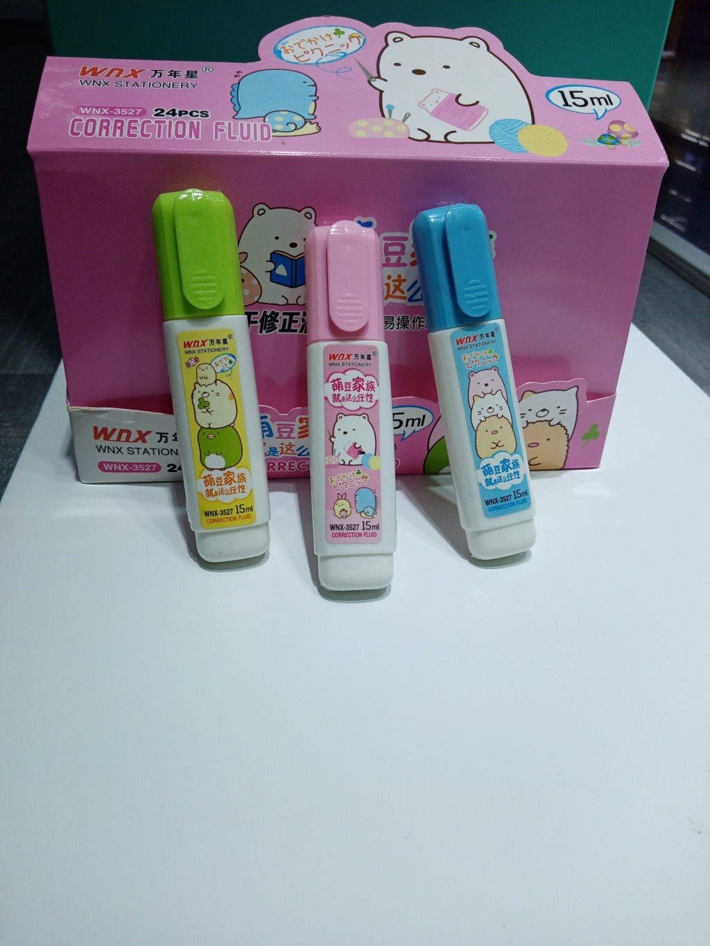 Correction Fluid Correction Fluid Correction Pen Wholesale Cute Primary School Student Correction Fluid Cartoon Safe Non-Toxic Quick-Drying Miscoating Liquid Correction Fluid Correction Fluid Correction Pen Wholesale Cute Primary School Student Correction Fluid Cartoon Safe Non-Toxic Quick-Drying Miscoating Liquid