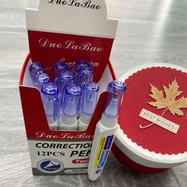 Duolaibao Correction Fluid Quick-Drying Correction Fluid Authentic Correction Correction Liquid Large Capacity Factory Direct Sales Student Stationery