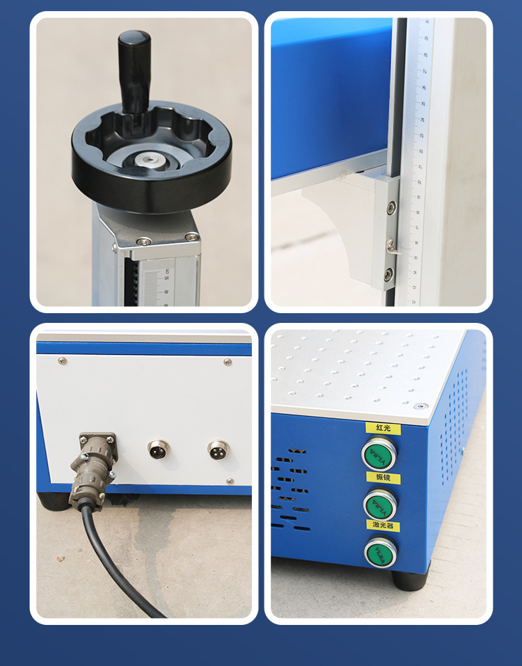 Baiju 20W Small Desktop Fiber Laser Marking Machine Metal Tag Pencil Cola Lettering Engraving Machine Baiju 20W Small Desktop Fiber Laser Marking Machine Metal Tag Pencil Cola Lettering Engraving Machine