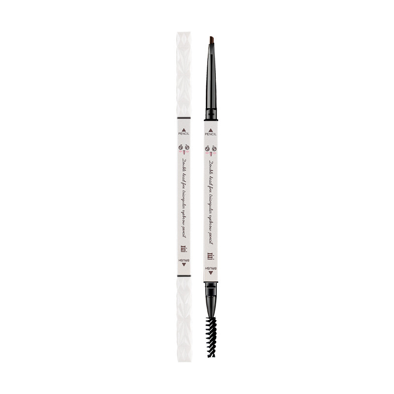 Xixi Little Bunny Dazzling Eye-Catching Ultra-Fine Eyebrow Pencil Distinct Look Beginner Naturally Waterproof Easy to Color Not Smudge