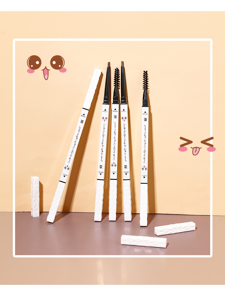 Xixi Little Bunny Dazzling Eye-Catching Ultra-Fine Eyebrow Pencil Distinct Look Beginner Naturally Waterproof Easy to Color Not Smudge Xixi Little Bunny Dazzling Eye-Catching Ultra-Fine Eyebrow Pencil Distinct Look Beginner Naturally Waterproof Easy to Color Not Smudge