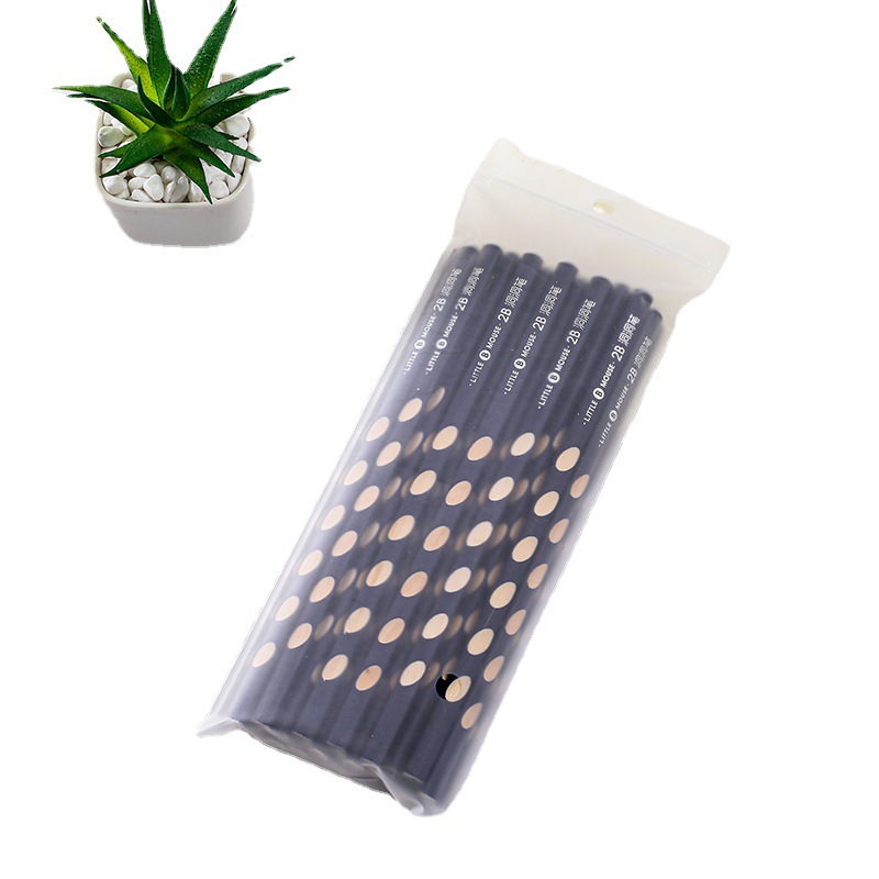 New 2B Pencil  Triangle Pole Pens for Writing Letters 2B Groove Pencil Drawing Sketch Pencil Children&#039;s Pencil Wholesale