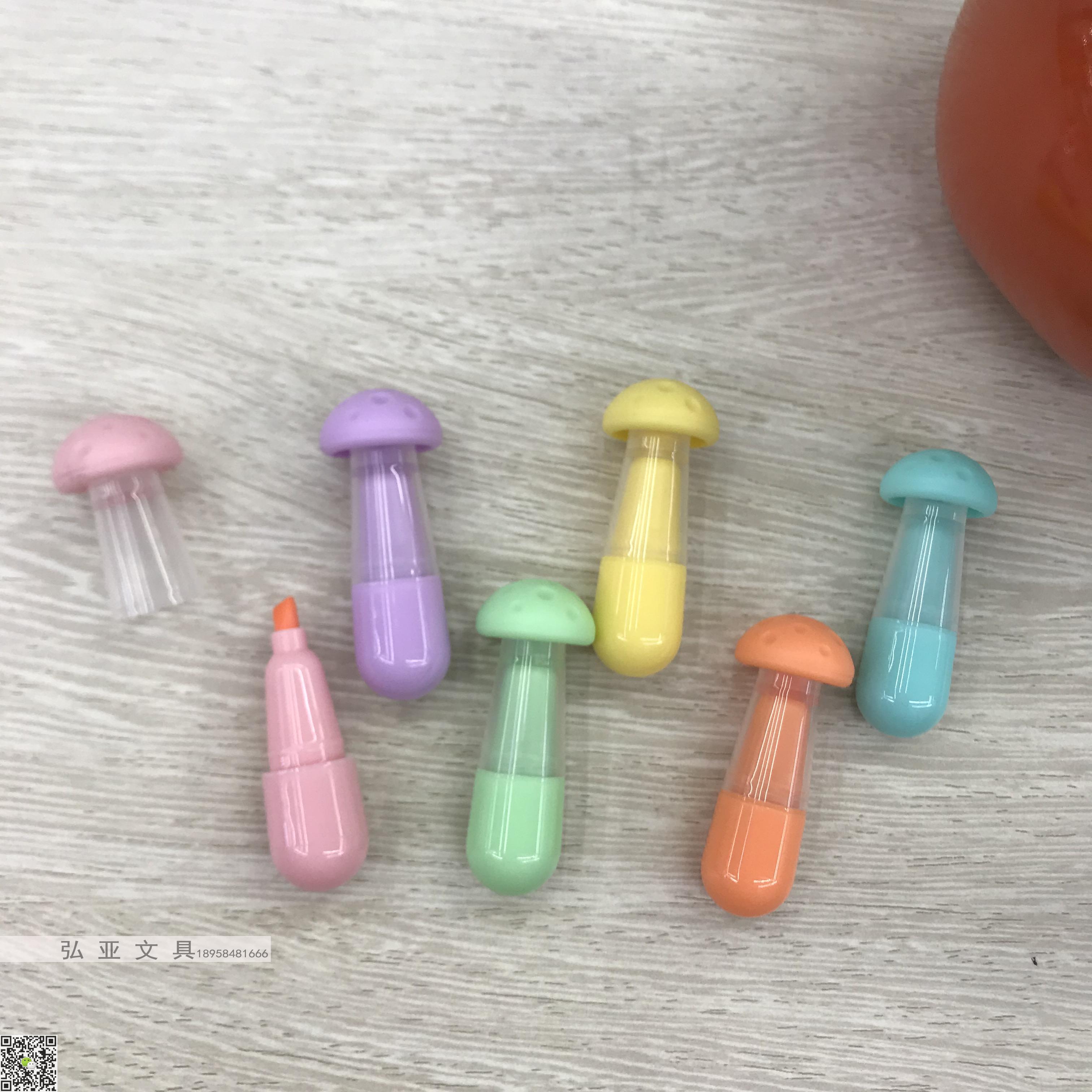 Pencil shaped Highlighter Macaron fan your highlighter Set Creative stationery cartoon shaped highlighter Pencil shaped Highlighter Macaron fan your highlighter Set Creative stationery cartoon shaped highlighter
