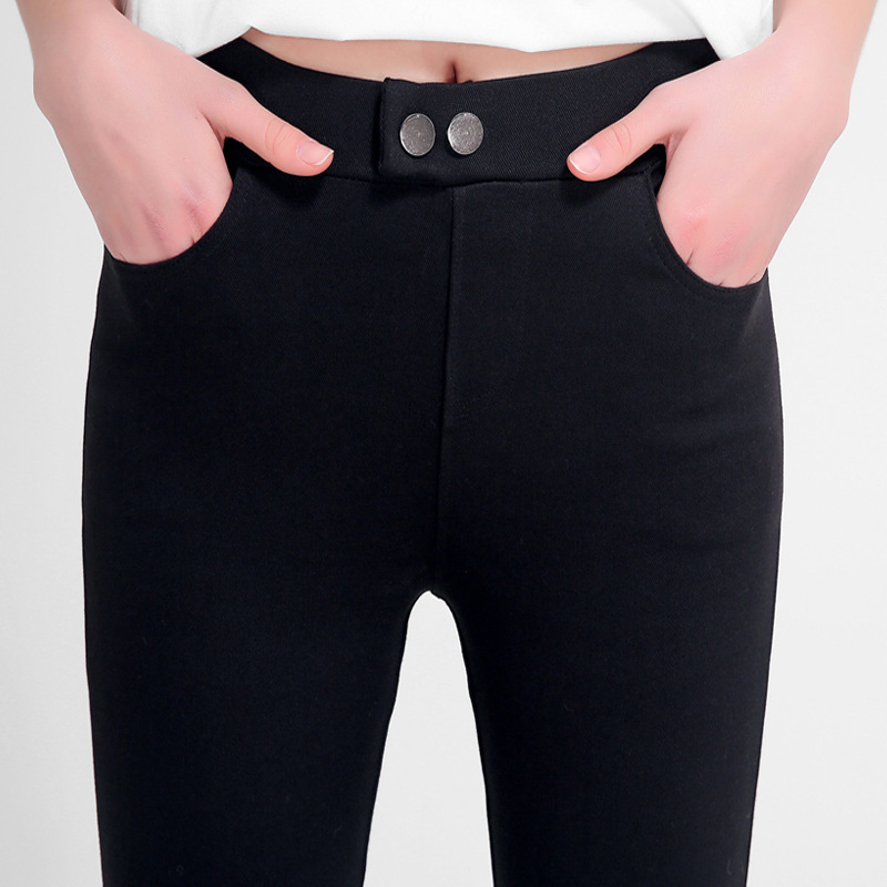 2021 Spring plus Size Women&#039;s New Outerwear Leggings Silk Rich Pencil Pants Stretch Magic Pants Women