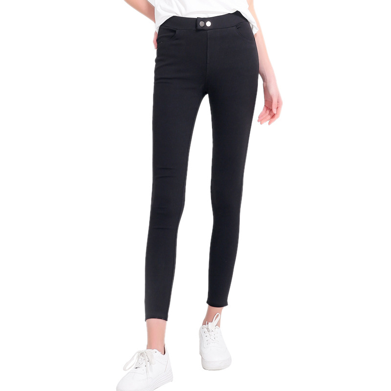 2021 Spring plus Size Women&#039;s New Outerwear Leggings Silk Rich Pencil Pants Stretch Magic Pants Women