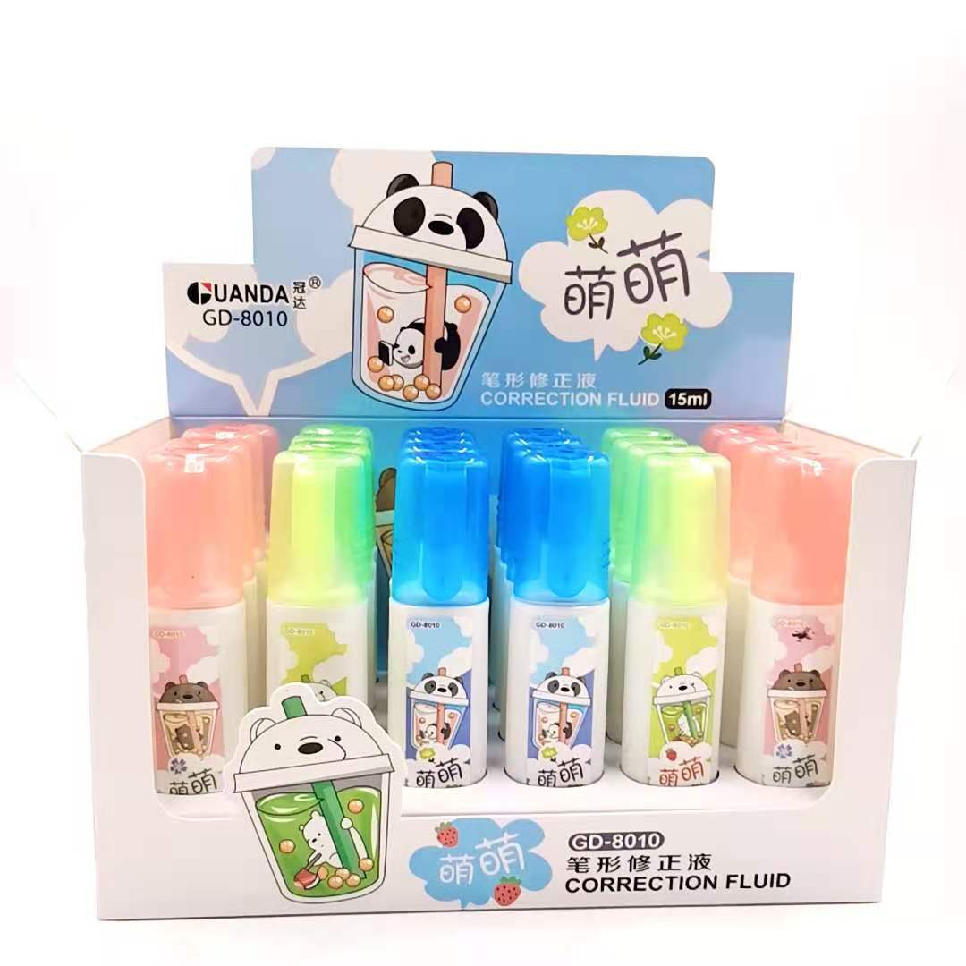 Correction Fluid Correction Fluid Student Steel Head Correction Fluid Study Stationery Pen Shape Correction Fluid Whole Correction Fluid Correction Fluid Student Steel Head Correction Fluid Study Stationery Pen Shape Correction Fluid Whole