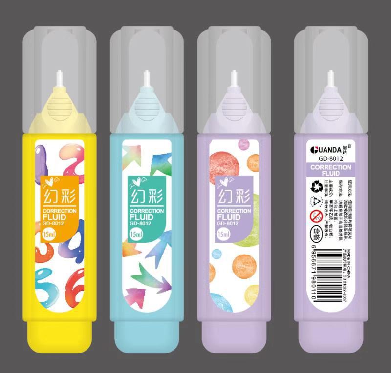 Correction Fluid Correction Fluid Student Steel Head Correction Fluid Study Stationery Pen Shape Correction Fluid Whole Correction Fluid Correction Fluid Student Steel Head Correction Fluid Study Stationery Pen Shape Correction Fluid Whole