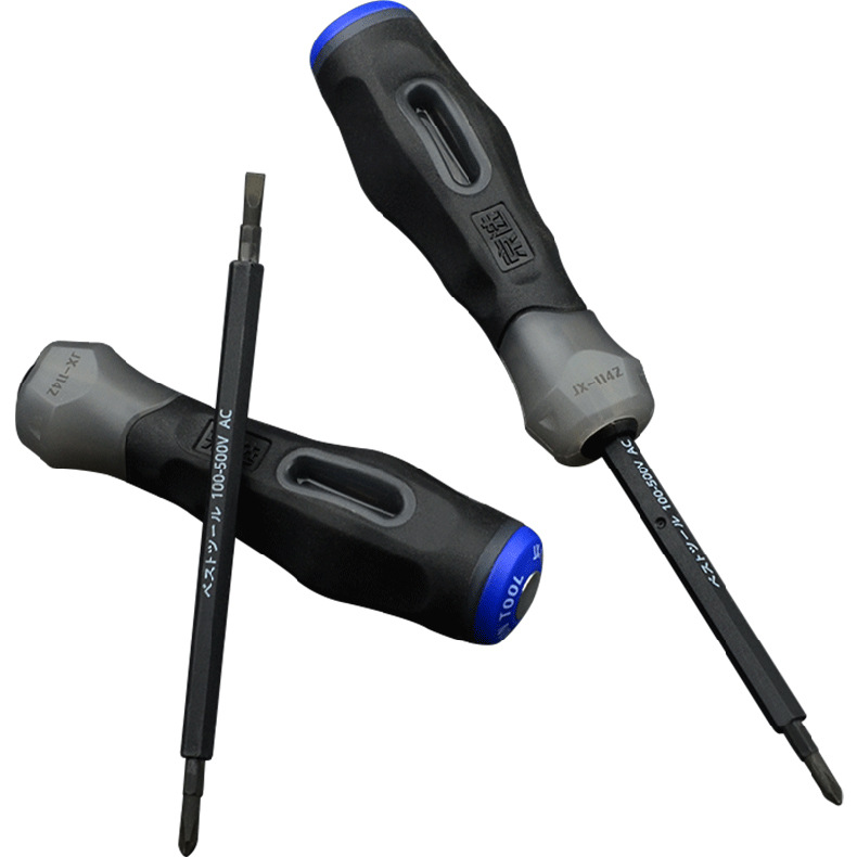 Inspection Test Pencil Cross and Straight Screwdriver Small Screwdriver Electrician Test Notebook Repair Tools