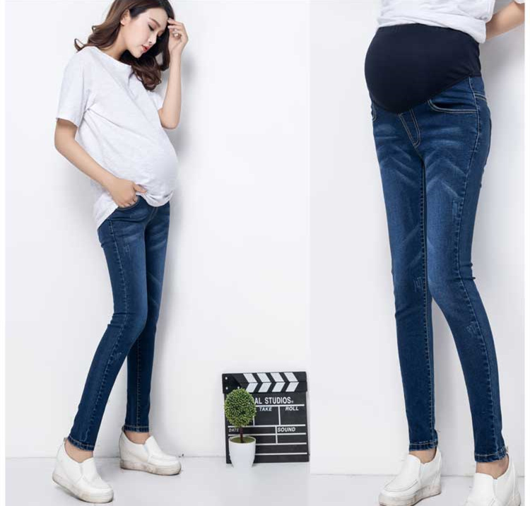 New Large Size Maternity Pants Spring and Autumn Maternity Pants High Elasticity Maternity Jeans Cotton Pencil Pants Trousers Autumn New Large Size Maternity Pants Spring and Autumn Maternity Pants High Elasticity Maternity Jeans Cotton Pencil Pants Trousers Autumn