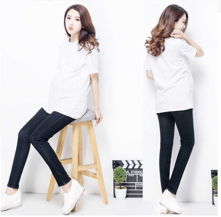 New Large Size Maternity Pants Spring and Autumn Maternity Pants High Elasticity Maternity Jeans Cotton Pencil Pants Trousers Autumn New Large Size Maternity Pants Spring and Autumn Maternity Pants High Elasticity Maternity Jeans Cotton Pencil Pants Trousers Autumn
