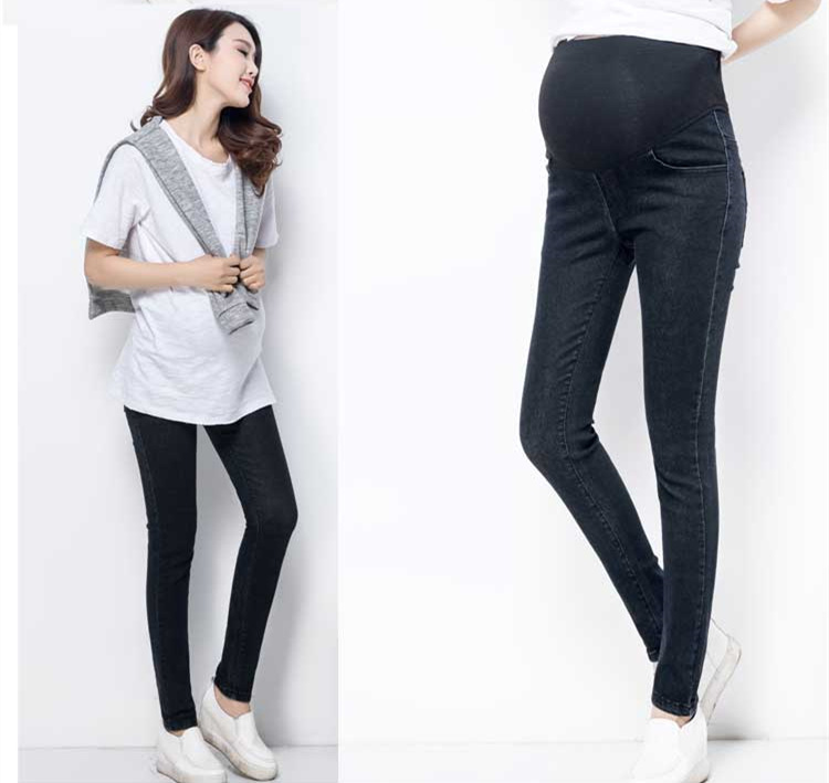 New Large Size Maternity Pants Spring and Autumn Maternity Pants High Elasticity Maternity Jeans Cotton Pencil Pants Trousers Autumn New Large Size Maternity Pants Spring and Autumn Maternity Pants High Elasticity Maternity Jeans Cotton Pencil Pants Trousers Autumn
