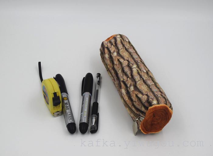 Creative wood pencil tree bag pouch pencil case stationery Creative wood pencil tree bag pouch pencil case stationery