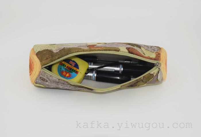 Creative wood pencil tree bag pouch pencil case stationery Creative wood pencil tree bag pouch pencil case stationery