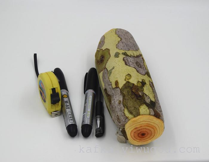 Creative wood pencil tree bag pouch pencil case stationery Creative wood pencil tree bag pouch pencil case stationery