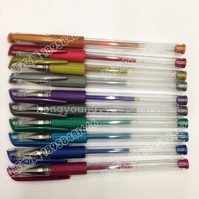 Color pen highlighter fluorescent color metal color color cream powder
