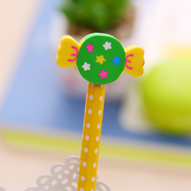 Qb016 Wholesale Prizes School Supplies Elementary School Student Award HB with Eraser Pencil Children's Pencil Factory Direct Sales T Qb016 Wholesale Prizes School Supplies Elementary School Student Award HB with Eraser Pencil Children's Pencil Factory Direct Sales T