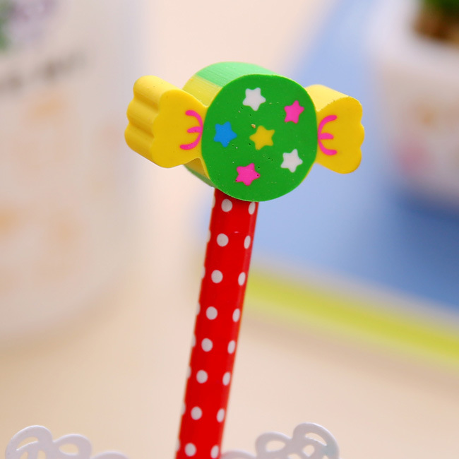 Qb016 Wholesale Prizes School Supplies Elementary School Student Award HB with Eraser Pencil Children's Pencil Factory Direct Sales T Qb016 Wholesale Prizes School Supplies Elementary School Student Award HB with Eraser Pencil Children's Pencil Factory Direct Sales T