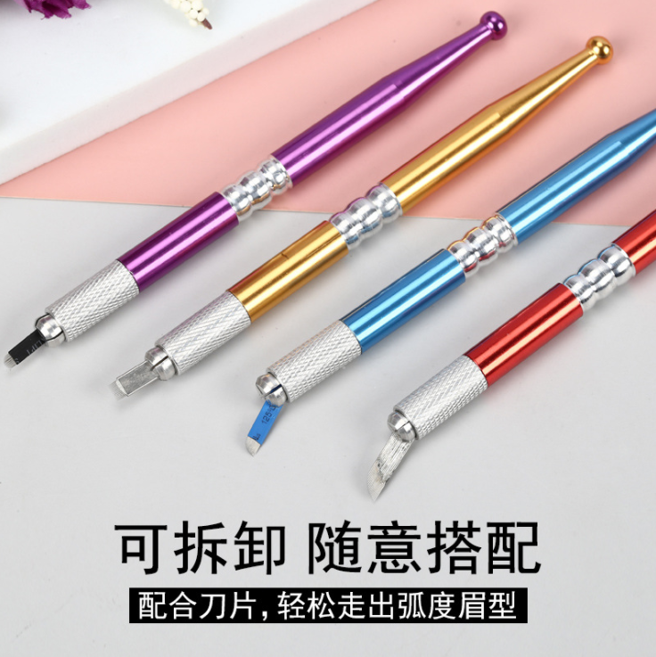 Semi-Permanent Eyebrow Tattoo Alloy Professional Eyebrow Tattoo Pencil