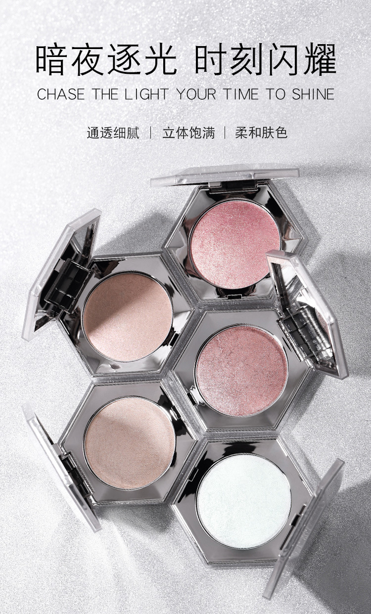 Leezi/Liz # 5288 diamond south highlighter moisturizes and lasts, resizes moisture, is waterproof, can 't easily take off makeup highlighter