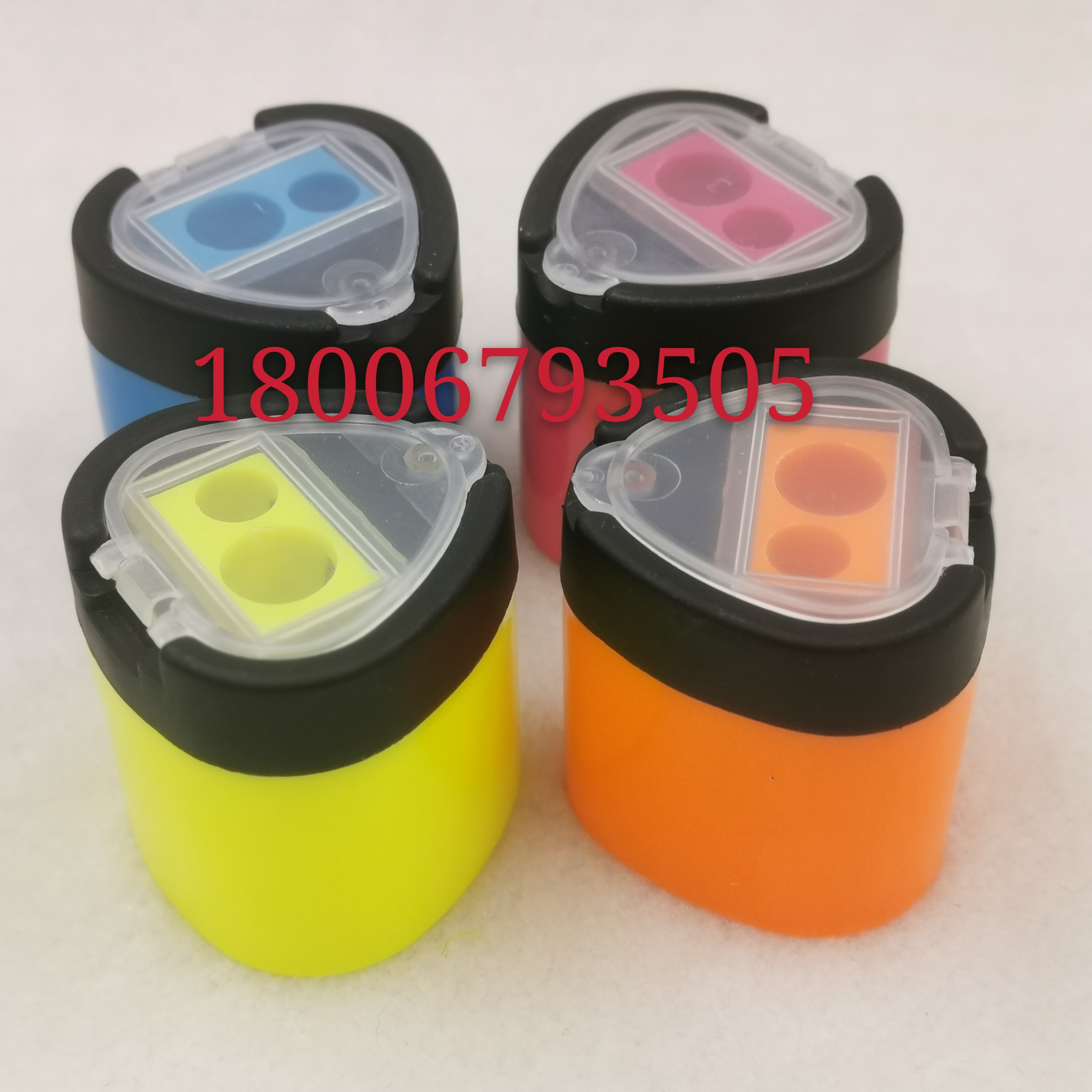 Doublehole pencil sharpener stationery 