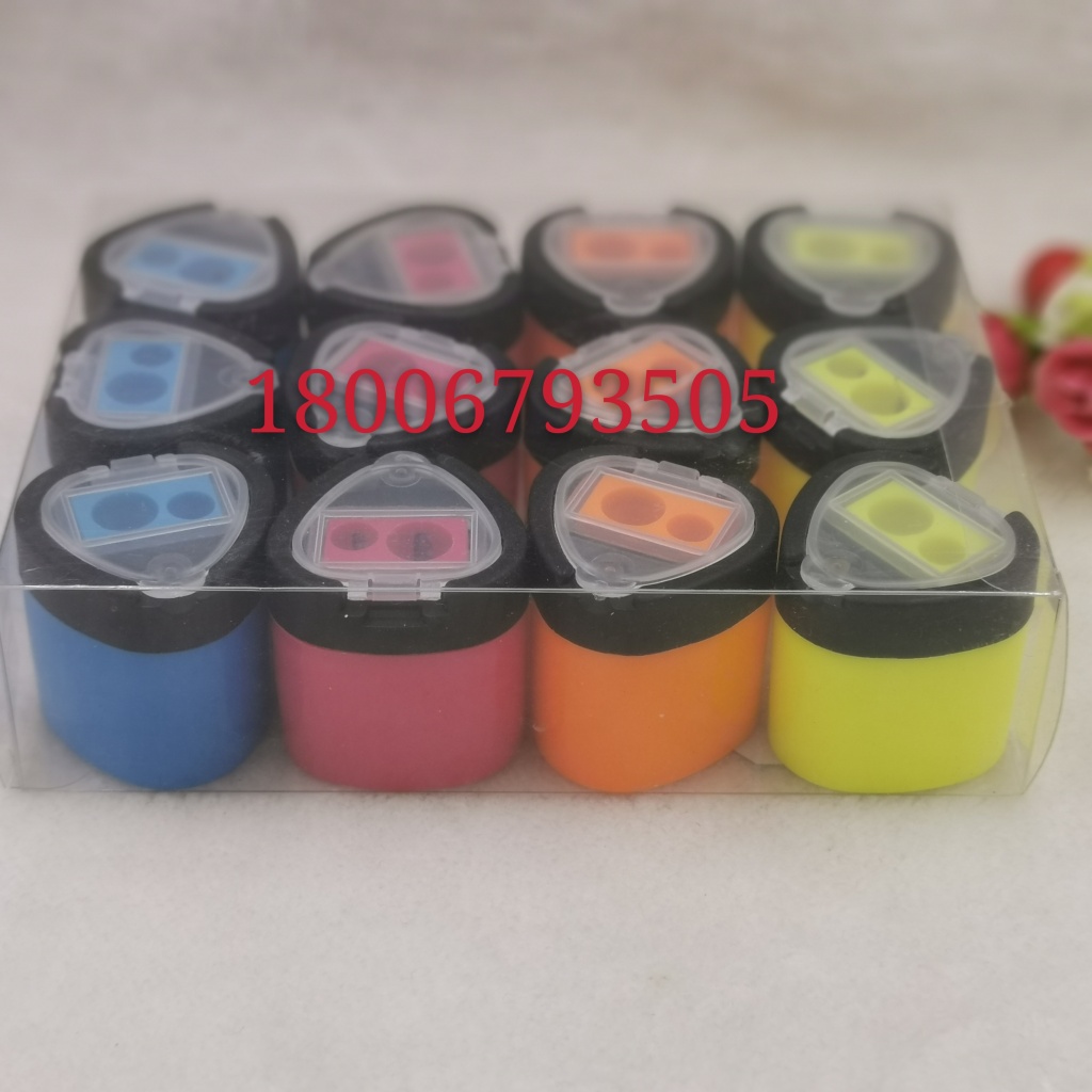Doublehole pencil sharpener stationery Doublehole pencil sharpener stationery